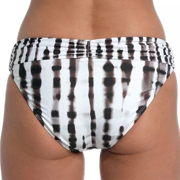 La Blanca Shirred Hipster Bikini Swim Bottoms - Picture 2 of 6